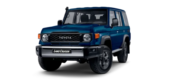 Land Cruiser 70 azul