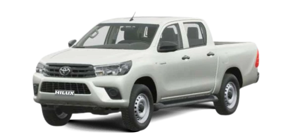 Toyota Hilux super perlado platino